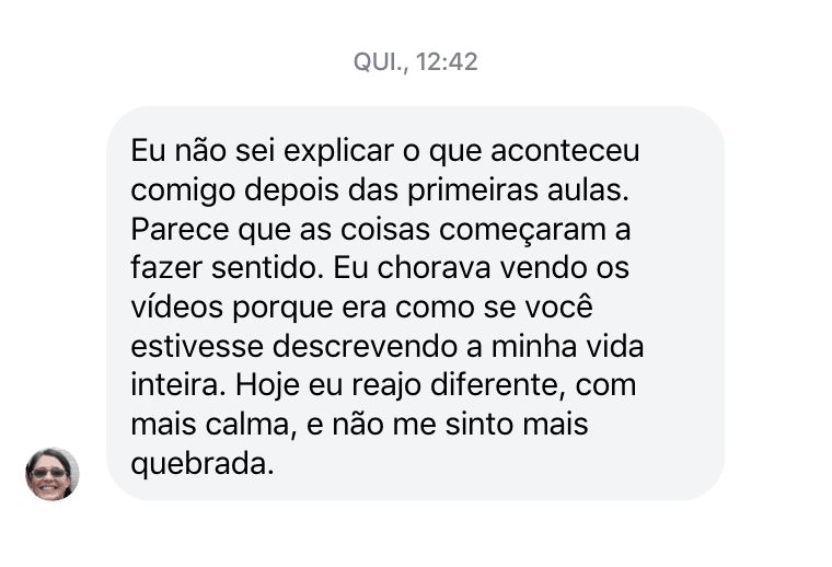 Relato real de aluno do Clube dos Traumas